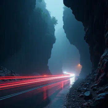 Neon Storm Chase
