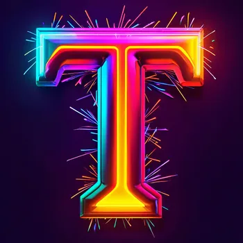 Neon T Glow