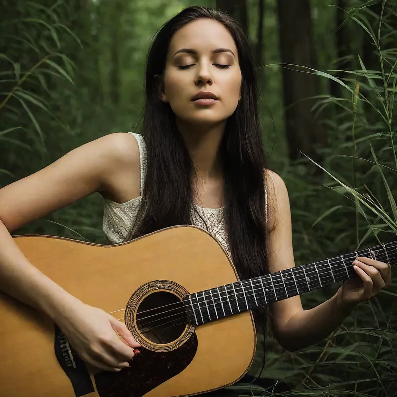 New Beginnings - An acoustic guitar and ambient electronic track with a hopeful, female, and hollow vocal. - acoustic guitar, ambient electronic, hopeful