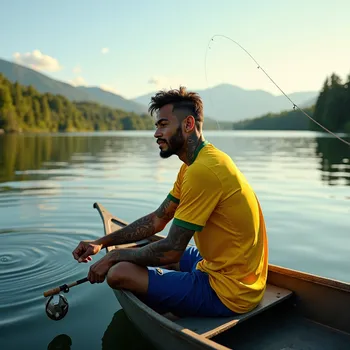 Neymar in Tranquil Waters