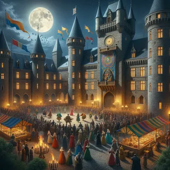 Nighttime Castle Festival