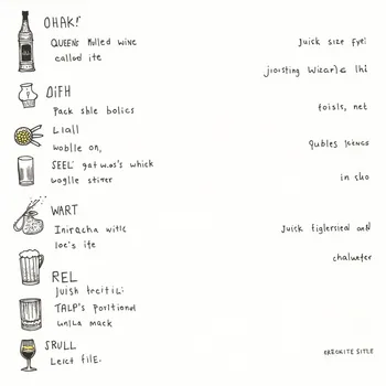 Noble Hall Beverage Scroll