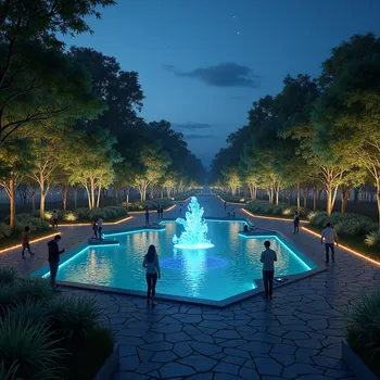 Nocturnal Digital Garden