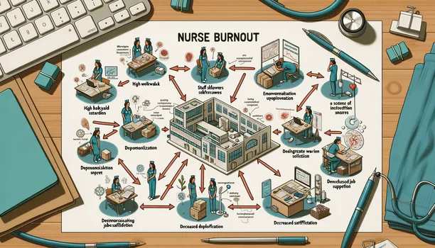 Nurse Burnout Flowchart