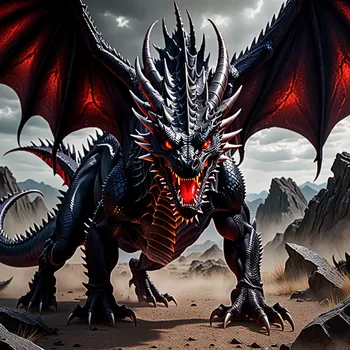 Obsidian Hellfire Drake