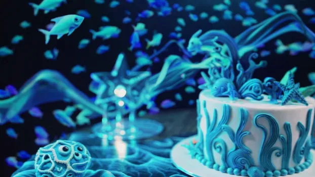 Ocean-Inspired Underwater Birthday Cake