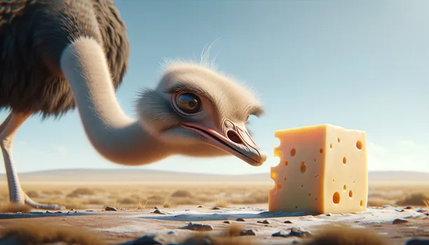 Ostrich Cheese Feast