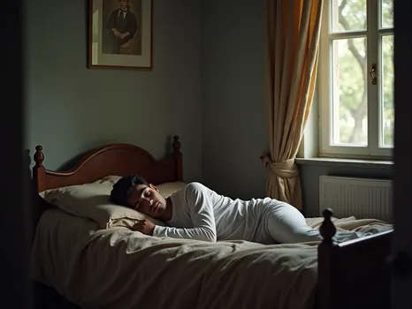 Pakistani Youth's Slumber