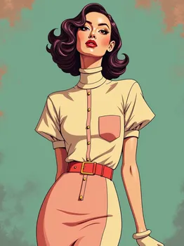 Pastel Art Deco Punk