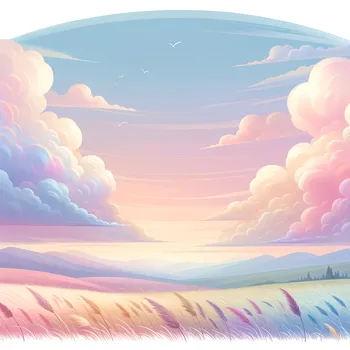Pastel Sky Serenity