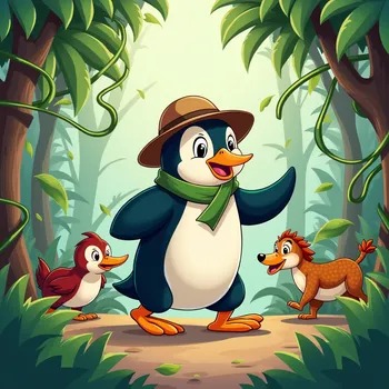 Penguin's Silly Safari