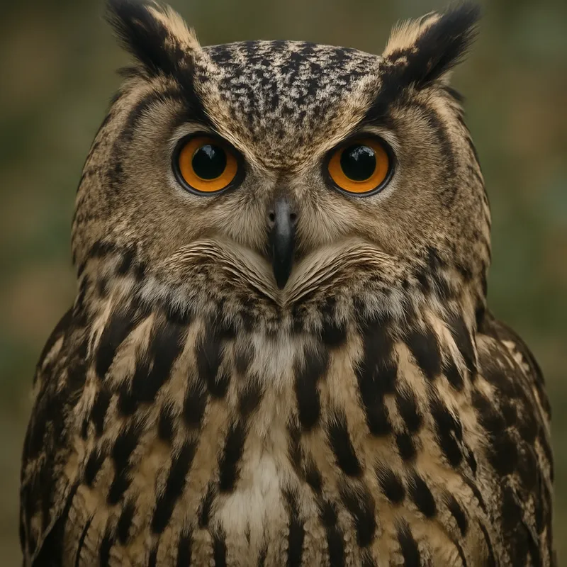 Perched Owl in Moonlight - owl - AI image generated with GPT Image