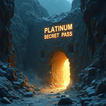 Platinum-Engraved Hidden Passage
