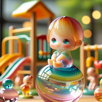 Playful Glass Baby