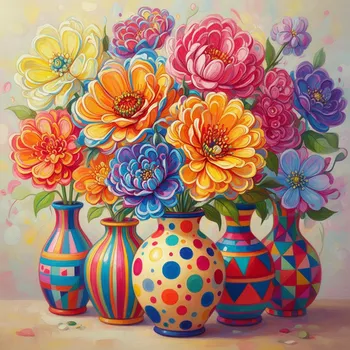 Polka Dot Bloom Parade