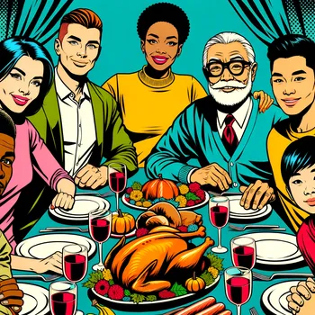 Pop Art Family Dinner