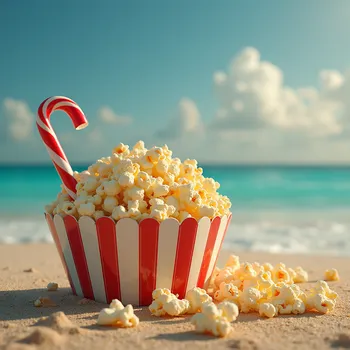 Popcorn Christmas on the Beach