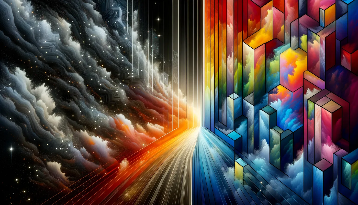 Positive Attracts Positive - If you think about positive things, you attract positivity. If you focus on negativity, you attract negative situations,law of attraction ,abstract art - AI image generated with Art