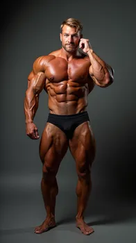Powerful Superheavyweight Bodybuilder