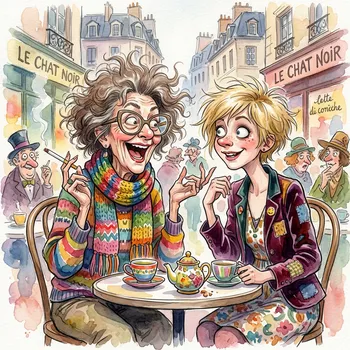 Quirky Watercolor Characters