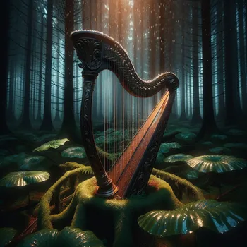 Rainy Forest Lyre Harp