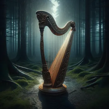Rainy Forest Lyre Harp