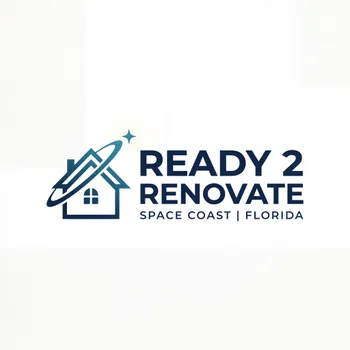 Ready 2 Renovate Modern Launch Line Logo