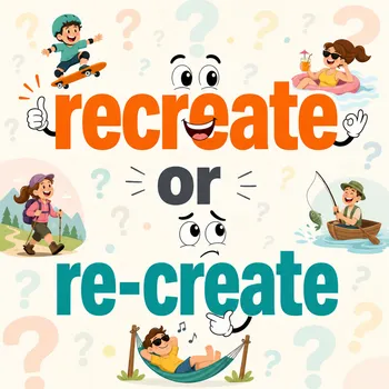 Recreate or Re-Create?