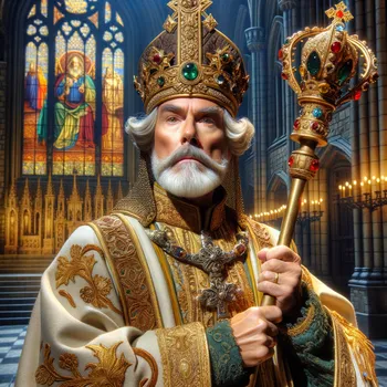Regal Archbishop in the Sword in the Stone