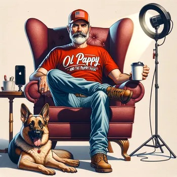 Relaxing with Pappy Joe