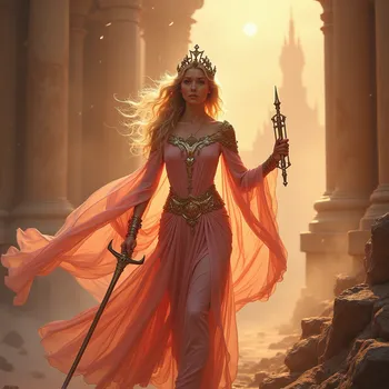 Rose Gold Warrior Princess