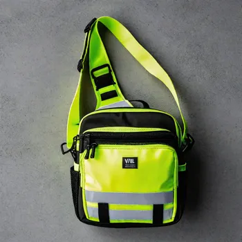 Rugged Hi-Viz Sling Bag Top View