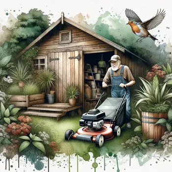 Rustic Lawn Artistry