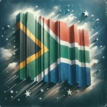 SA Flag Illustration