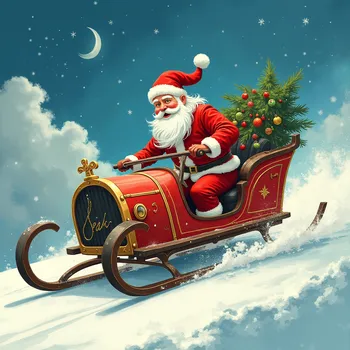 Santa's Hot-Rod Sleigh