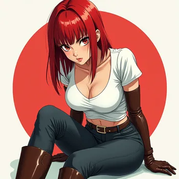 Scarlet Cyborg Manga Muse