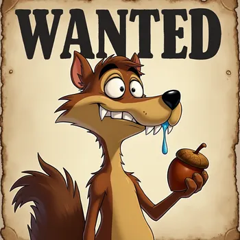 Scrat's Mugshot: The Sad Squirrel
