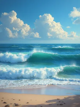 Serene Waves' Lullaby