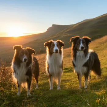 Shepherd Trio Sunset