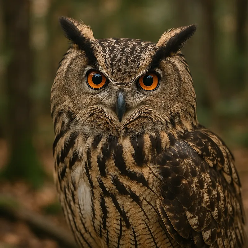Silent Forest Owl - owl - AI image generated with GPT Image