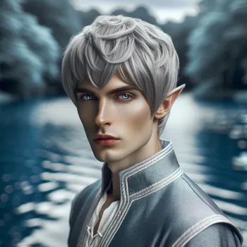 Silver-Haired Elf Prince