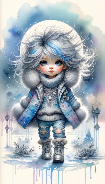 Silver-Haired Winter Dream