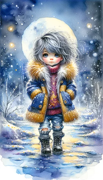 Silver-Haired Winter Dream