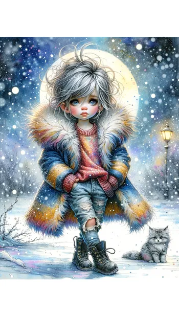 Silver-Haired Winter Dream