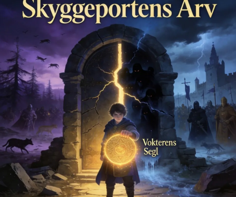 Skyggeportens Arv: Den Utvalgte Vokter - Historisk eventyr: Skyggeportens Arv
I de eldste krønikene fra Nordlandene finnes det en fortelling om Skyggeporten, et sted der verdenes grenser var tynnere enn et pust. I århundrer voktet konger, krigere og lærde dette stedet, for gjennom porten kunne både lys og mørke slippe inn i menneskenes rike.
En tid med uro
Riket var splittet. Stormenn kranglet om land, og gamle pakter ble brutt. Samtidig begynte merkelige tegn å vise seg:
• Stjerner som blinket i feil mønster
• Dyr som forlot skogene
• En kulde som kom utenfra, men ikke fra vinteren
De eldste vismennene forsto hva det betydde: Skyggeporten var i ferd med å åpne seg igjen.
Helten som ikke skulle vært en helt
Midt i dette kaoset levde en ung vandrer, Eldar, som aldri hadde ønsket annet enn et rolig liv. Men skjebnen hadde andre planer. En natt fant han et gammelt segl i ruinene av et tårn — et segl som glødet svakt når han tok i det.
Det var Vokterens Segl, et symbol som bare viste seg for den som var utvalgt til å bære ansvaret for porten.
Reisen mot porten
Eldar ble tvunget inn i en reise han ikke ønsket, men som han ikke kunne flykte fra. Han fulgte gamle kart, møtte allierte og fiender, og lærte at porten ikke bare var en trussel — den var også en mulighet.
For gjennom Skyggeporten fantes:
• Glemte riker
• Tapte kunnskaper
• Og sannheten om hans egen slekt
Den siste prøven
Da Eldar endelig sto foran porten, var den allerede i ferd med å åpne seg. Mørke skygger presset seg gjennom sprekkene, og vinden bar med seg stemmer fra en annen verden.
Men seglet i hånden hans begynte å lyse. Ikke av frykt, men av gjenkjennelse.
Han forsto da at han ikke var den første i sin slekt som sto her. Han var den siste i en linje av voktere — og den eneste som kunne forsegle porten igjen. - AI video generated with Lite