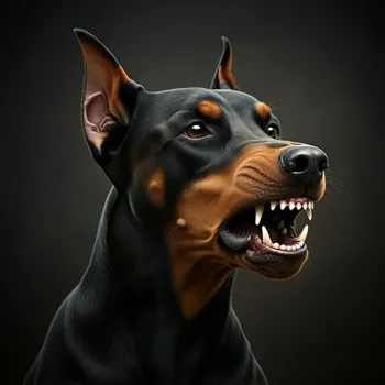 Small Doberman with Big Attitude