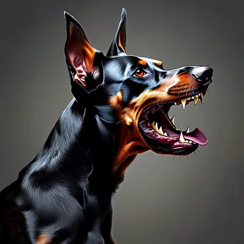 Small Doberman with Big Attitude