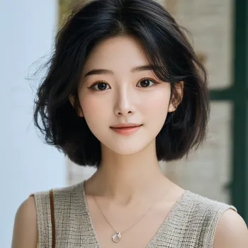 Smart Young Korean Woman