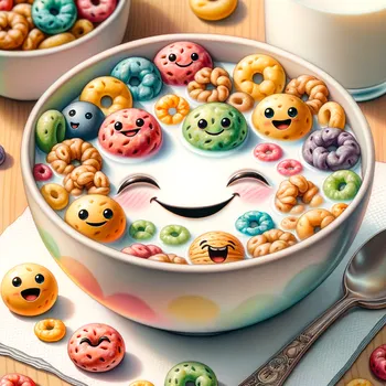 Smiling Cereal Bowl