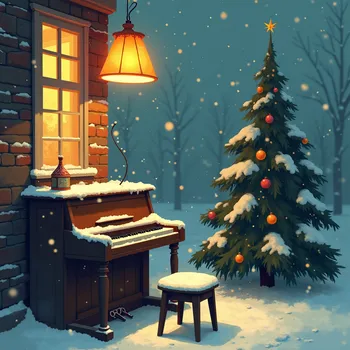 Snowfall from a Warm Room